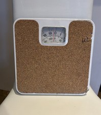 Vintage Scale cork material - weight loss mechanical scale 