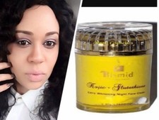 Bismid Kojic  Glutathion Xtra Whitening NIGHT FACE CREAM 80G X 1 Jar