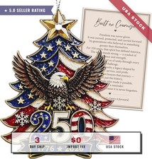 250 Anniversary USA Merchandise - Christmas Ornament 2026 - United States 250th