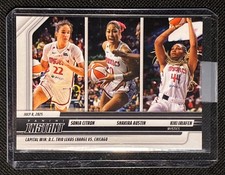 Sonia Citron/Austin/Kiki Iriafen 2025 Panini Instant WNBA #134 Mystics