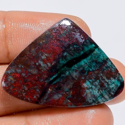 Natural Sonora Sunrise Heart Shape Cabochon Loose Gemstone 45 Ct. 25X34X5 mm