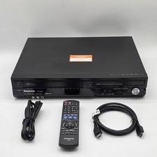 Panasonic DMR-EZ485V DVD Recorder VHS VCR Combo HDMI W/Remote/Cables NICE TESTED