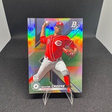 2019 Bowman Platinum - Wal-Mart Top Prospects Hunter Greene #TOP-84 (RC)