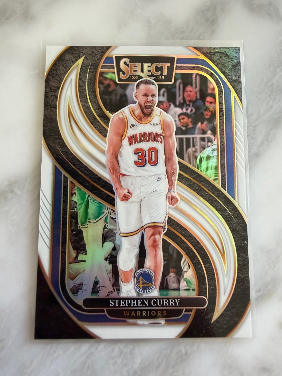 2024-25 Select Stephen Curry Premier Level White Prizm #114/149