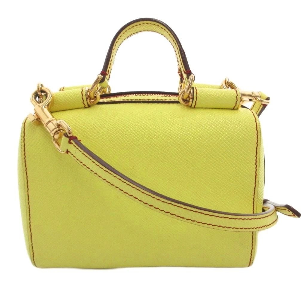 Dolce&Gabbana Leather Exterior Yellow Bags & Handbags for Women