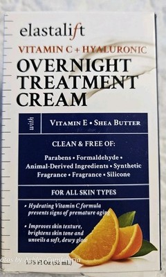 Elastalift Renewing Night Cream Brightening Vitamin C + Hyaluronic Acid  1.75 Oz