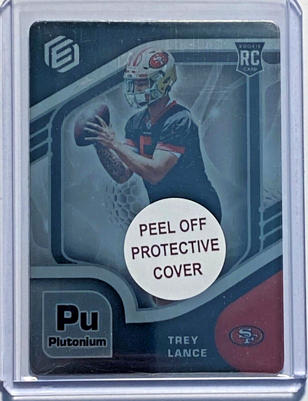 Trey Lance Panini Elements #80 Plutonium