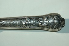 Eichenlaub Solingen 800 Silber Messer - mit antik Motiv