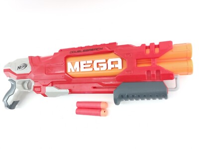 Nerf Gun Blaster Shotgun Pumpgun Mega Doublebreach geprüft