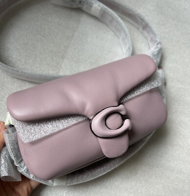 ❤️ Coach Pillow Tabby 18 Mini Ice Purple C3880 Shoulder Bag | eBay