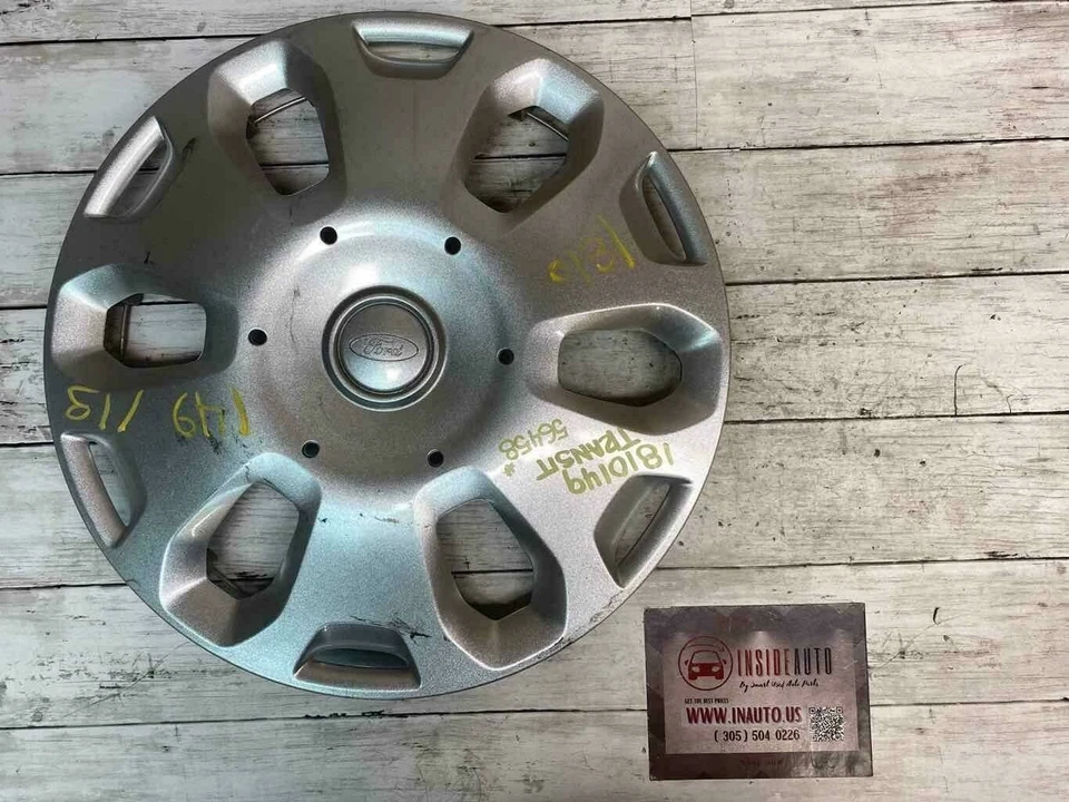 Cubierta de rueda Ford Transit Connect 2010 2013 tapacubos OEM 9T161130AC Foto 2 de 4