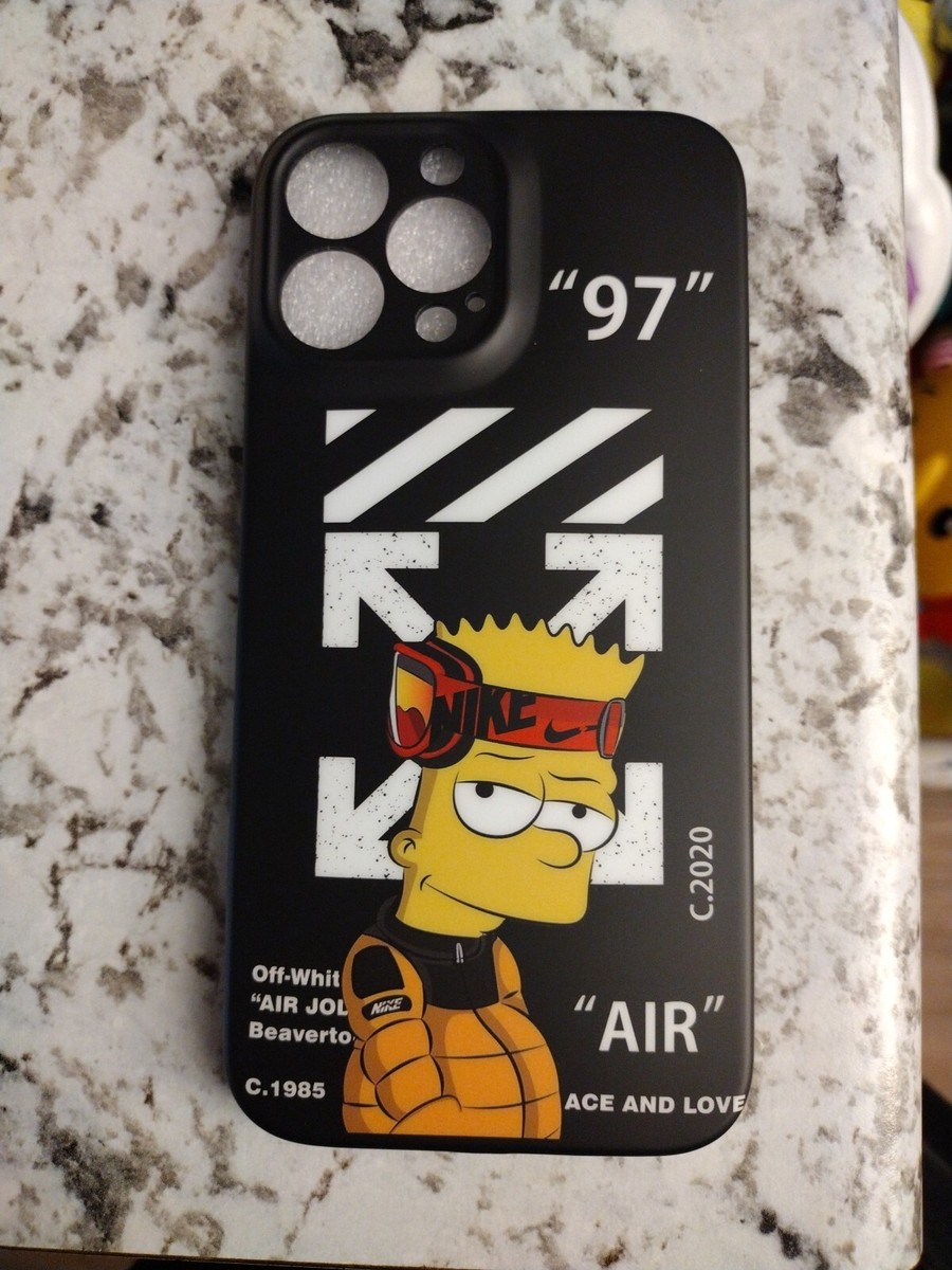 Bart Simpson Black Phone Case-iPhone 13 Pro-6.1"-Unbranded-New-Soft-Silicone Bart Simpson Black Phone Case-iPhone 13 Pro-6.1"-Unbranded-New-Soft-Silicone