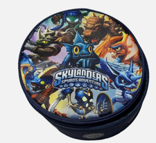 Skylanders Spyro's Adventure Round Zip Storage Case Carrying Bag.