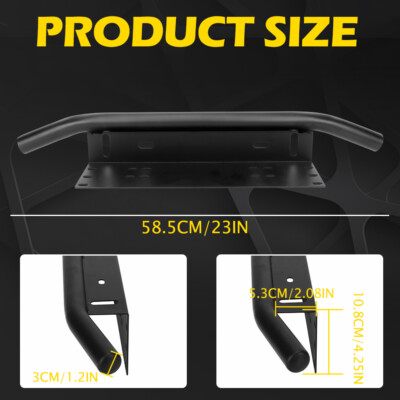 Bull Bar Bumper US License Plate Light Bracket For TOYOTA Dodge SUV Truck Car - Foto 6