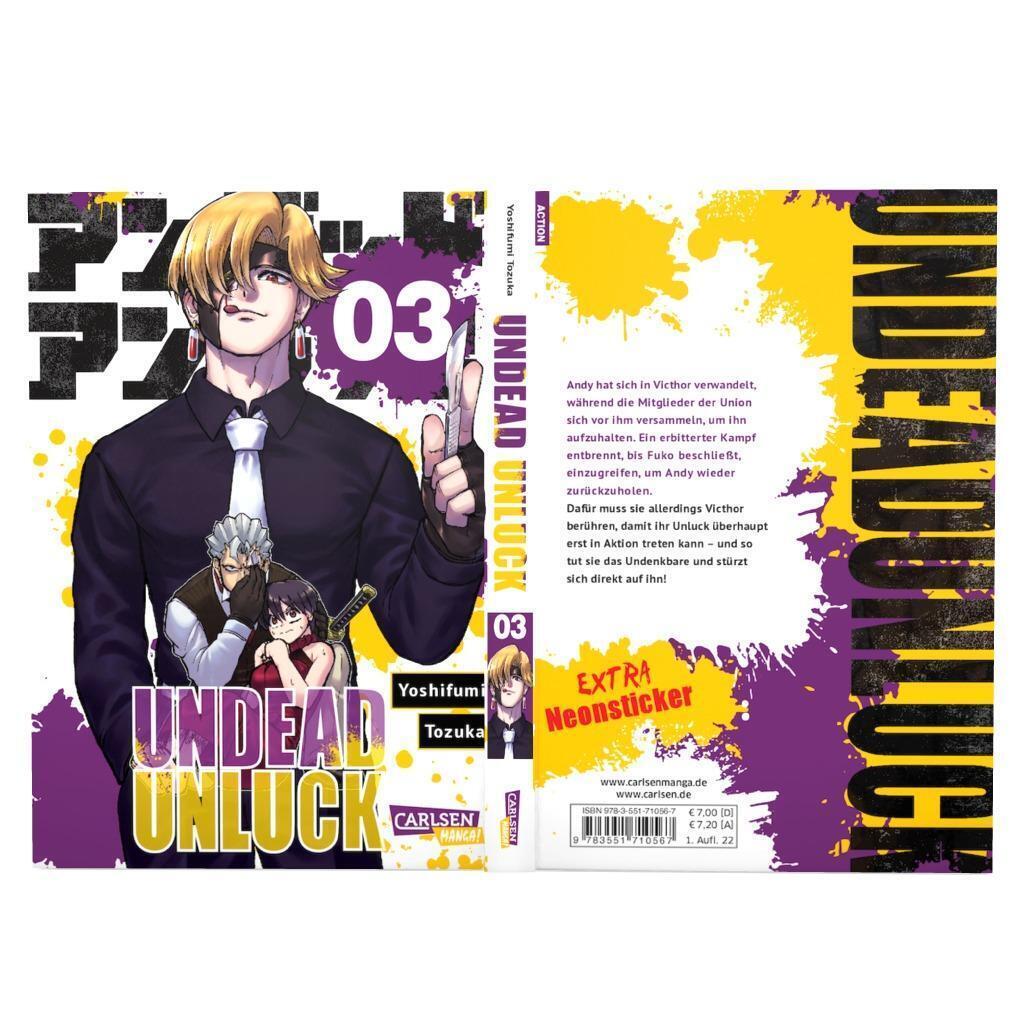 Thumbnail - Undead Unluck 3 Yoshifumi Tozuka