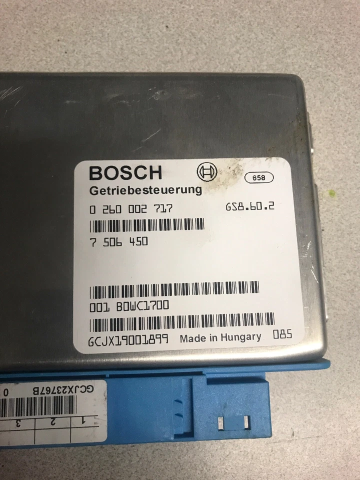 BMW 740i E39 2001 computadora de transmisión TCM 7 506 450/0 260 002 717 Foto 2 de 4