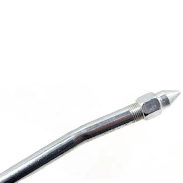 Pistola Ingrassatore manuale a leva tubi testine grasso sfuso o cartuccia 500 Gr - Immagine 3 di 4