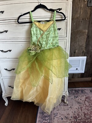 Disney Parks Castle Collection Tiana Costume Princess Frog Child