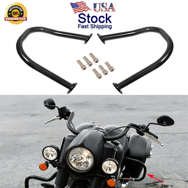 Black Rear Highway Bars For Indian Chief Dark Horse 20162019 Chief