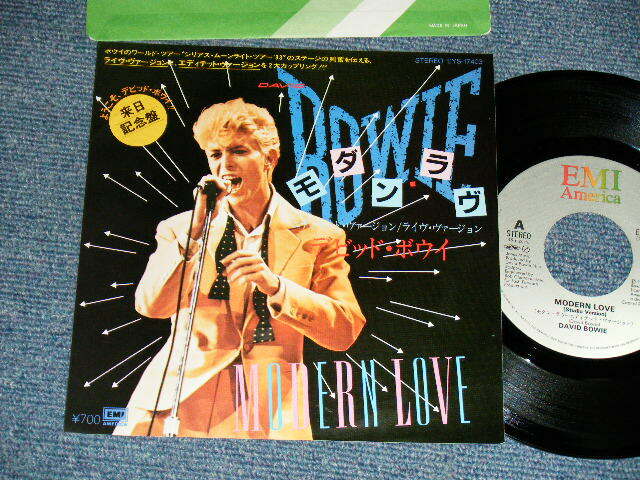 DAVID BOWIE Japan 1983 EYS-17403 NM 7