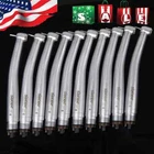 10pcs SANDENT NSK PANA MAX Style Dental High Speed Handpiece Push Button 4 Hole
