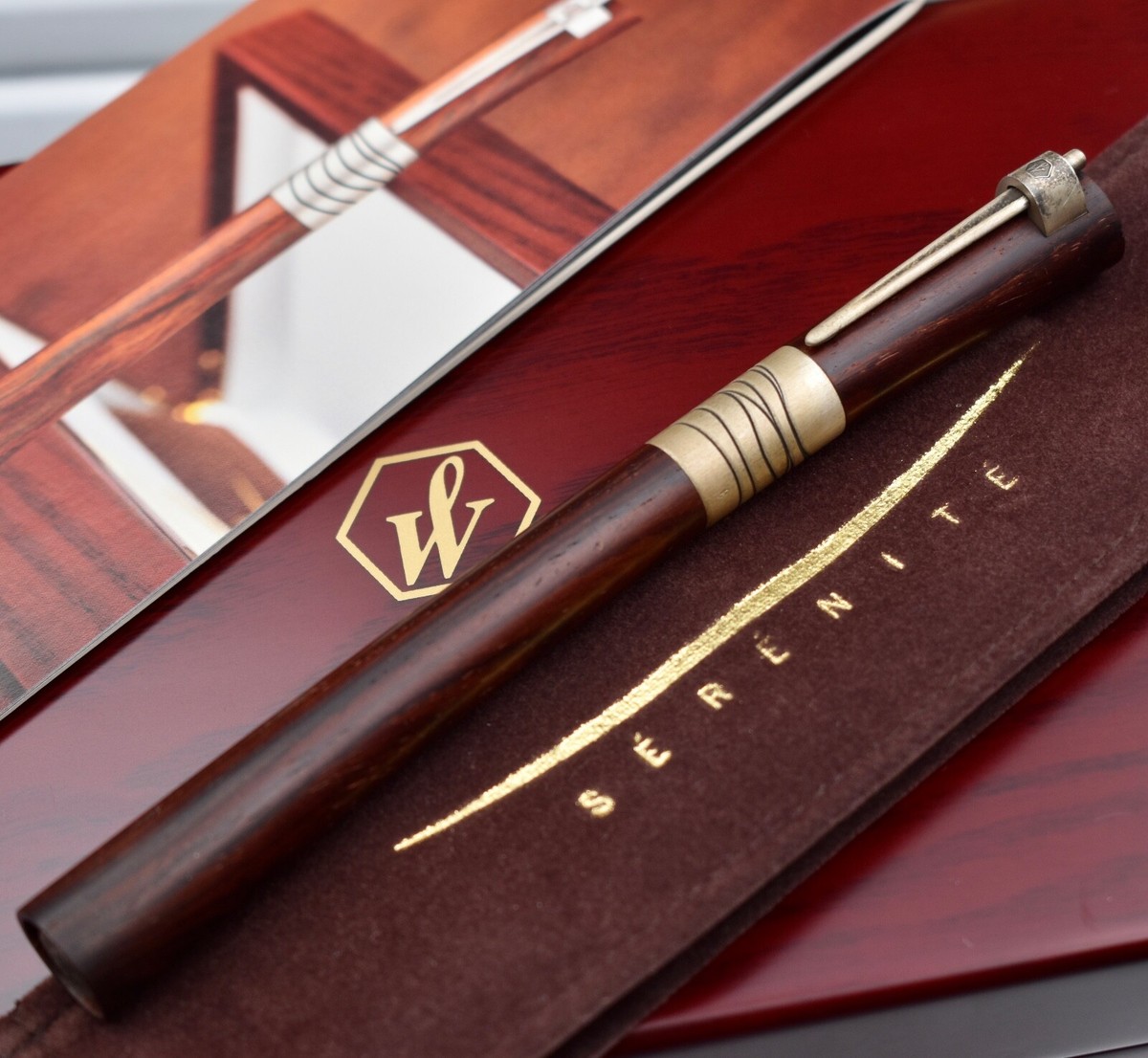 WATERMAN SERENITE WOOD FP 万年筆 WATERMAN Serenité Cocobolo (Bois) Limited Edition 3000