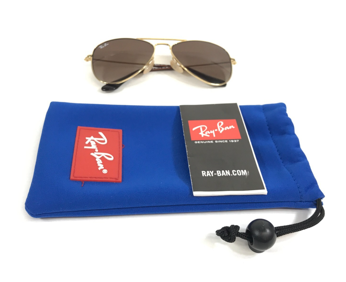Ray-Ban Kids Sunglasses RJ9506S 223/13 Gold Aviators with 