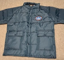 Vintage Cooper Tires Puffer Work Jacket by Osterman Outfitters Made in USA
