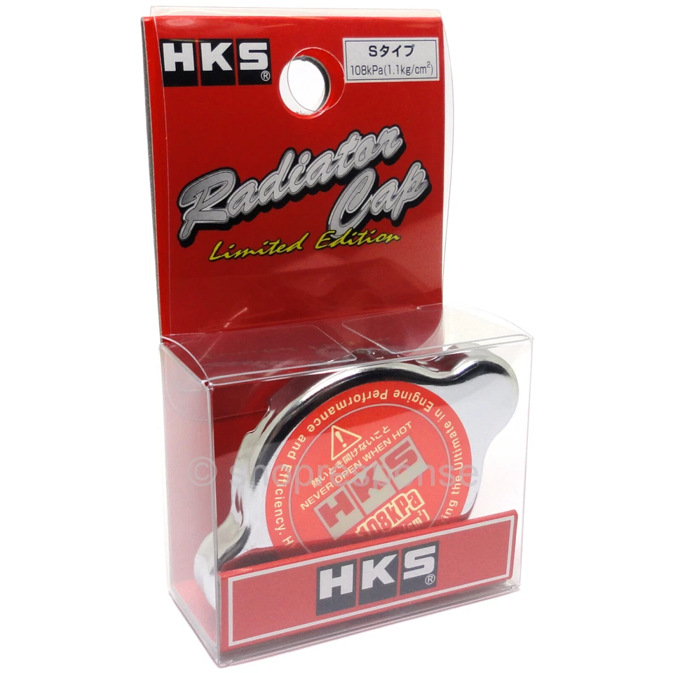 HKS 15009-AK004 Limited Edition Radiator Cap S Type Red Genuine JAPAN - Image 2 of 2