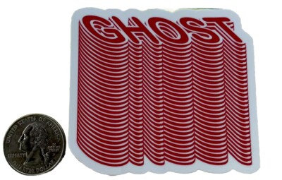 GHOST ENERGY DRINK LIFESTYLE DECAL STICKER BE SEEN BE A LEGEND BE RECKLESS FAZE