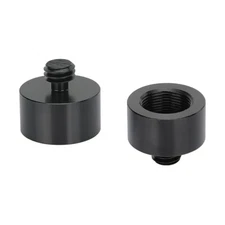 2xCAMVATE 3/8"-16 Male to 5/8" Female Thread Screw Adapter fr DSLR Camera/Tripod