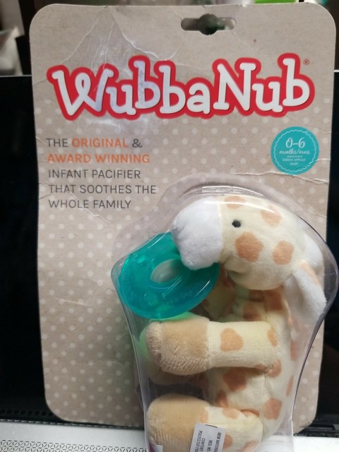 wubbanub giraffe pacifier