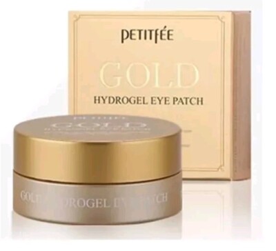 Petitfee - Gold Hydrogel Eye Patch 60 Count (30 uses) - New In Box