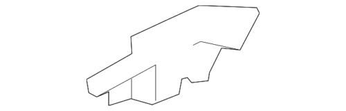 Placa de perno de riel interior para Ford (N/P AV6Z58103B98A)