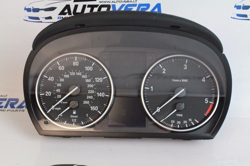 BMW E90 E91 E92 E93 Diesel Kombiinstrument Tachometer Uhr 9187061