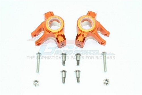 GPM MJ021 ALUMINUM FRONT KNUCKLE ARMS 1/10 RC EP AXIAL RACING SMT10 BUGGY - Picture 6 of 14
