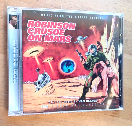 ROBINSON CRUSOE ON MARS OST CD original soundtrack Van Cleave FSM - Picture 1 of 2
