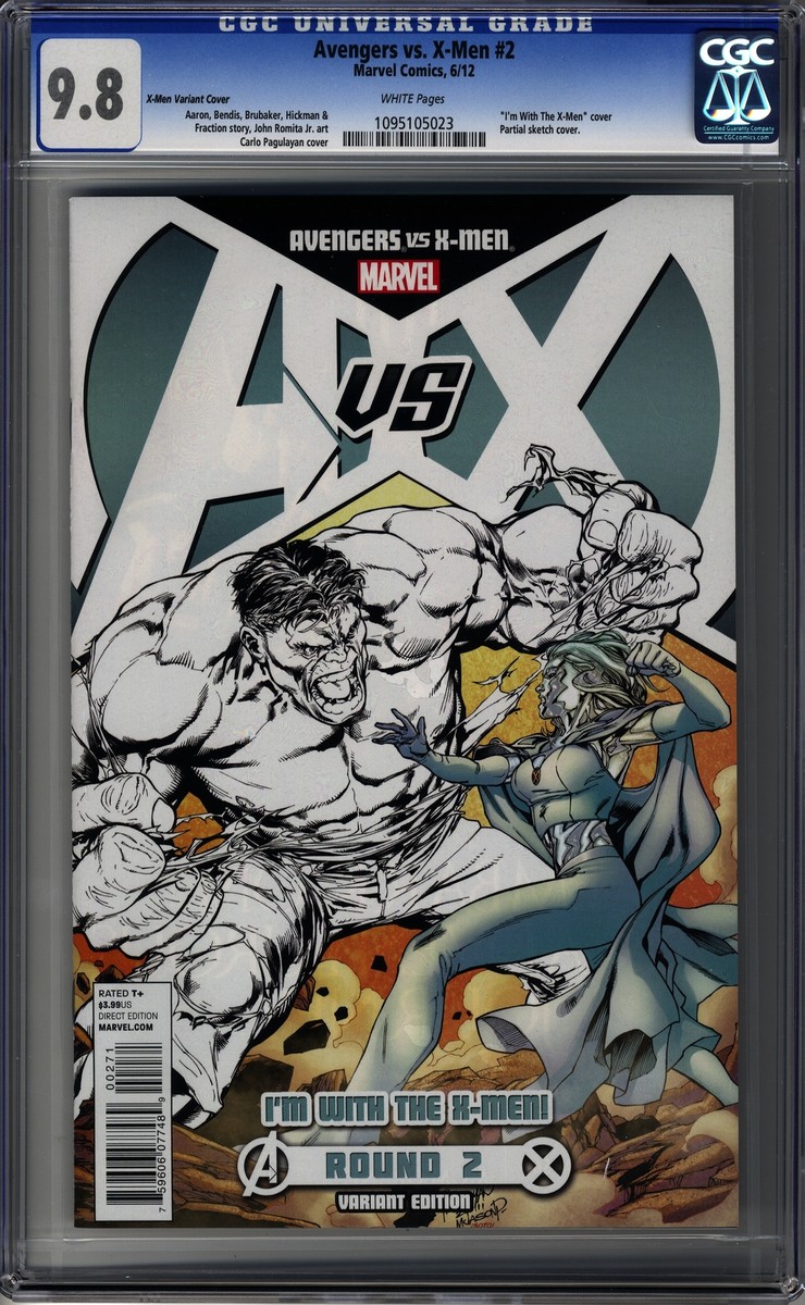 Avengers vs. X-Men (2010 Series) #2 CGC 9.8 X-men Variant | eBay