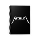 Metallica Rock Band Spiral Notebook - Ruled Line