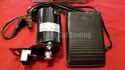 DOUBLE POWER  Sewing Machine Motor SERGER  1 amp motor ELECTRONIC FOOT CONTROL