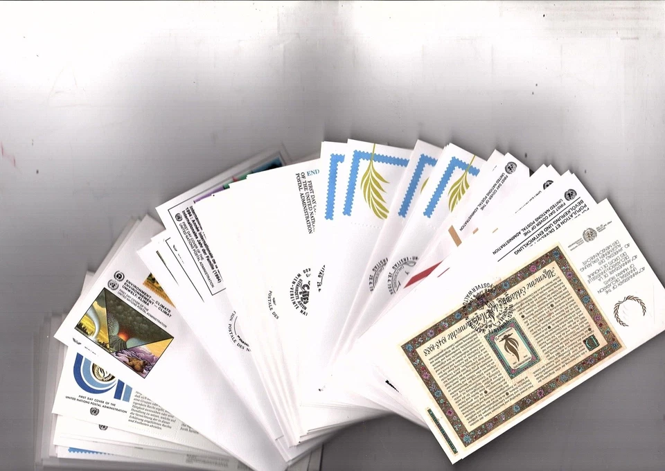 un stamps fdc Lot of 294 UN Commemorative FDC (bb7 - Image 2 of 4