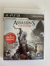 Assassin's Creed III PS3 PlayStation 3 - Complete CIB Tested Working