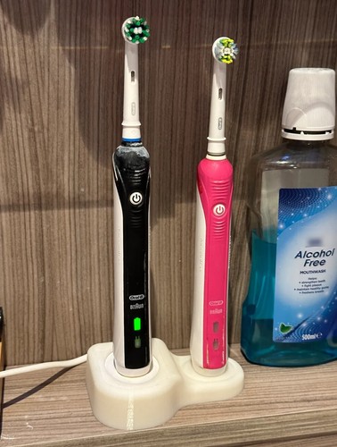 Oral-B Toothbrush Charger Holder | Sturdy Station for 4 OralB Electric Toothbrus - Picture 8 of 10