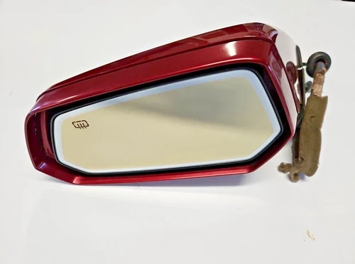 2010-2015 Chevy Camaro SS Left Driver Power Side View Mirror Heated OEM RED