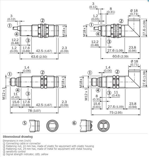 Sensor de proximidad fotoeléctrico SICK VTE18-3N4340, NPN nuevo - Imagen 4 de 4