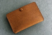 Atelier Du Cuir  Simplet "SNAP"  card case/holder dollaro light maroon