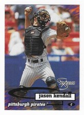 1998 Skybox Dugout Axcess Jason Kendall Pittsburgh Pirates Baseball Card #39