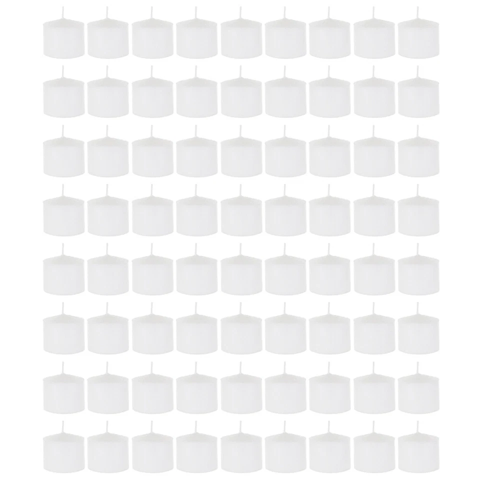 Mega velas - velas votivas de 8 horas sin perfume - blancas, juego de 72 CGA0103-W Foto 2 de 3
