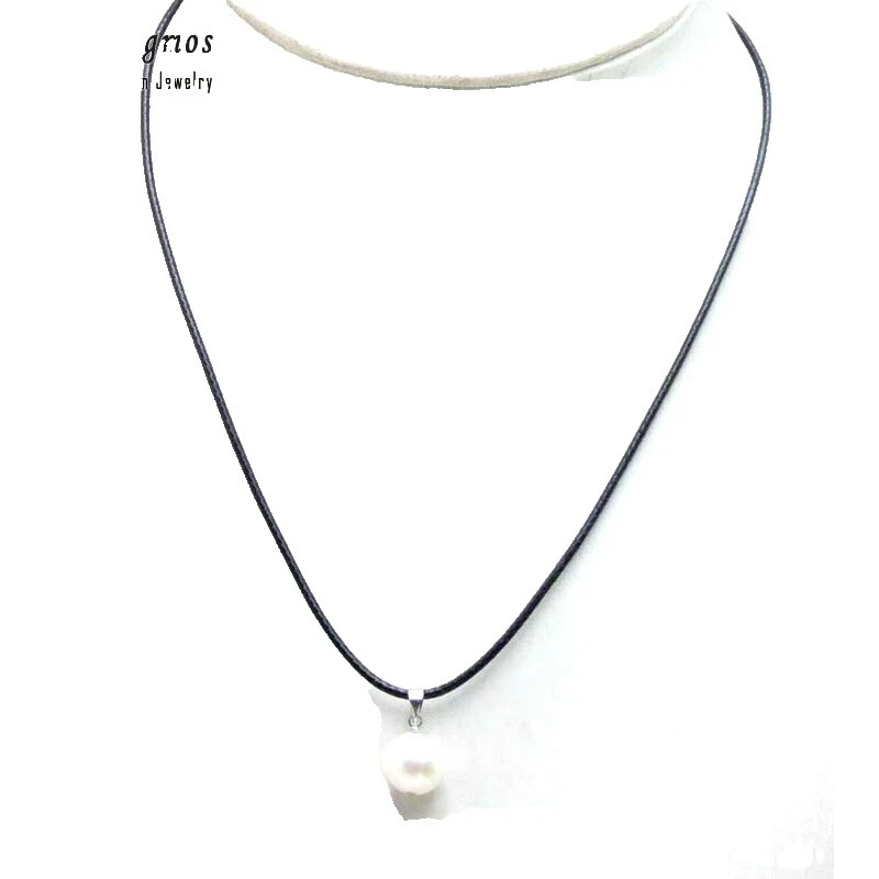 Collar Plateado Blanco Moda Collares y Colgantes