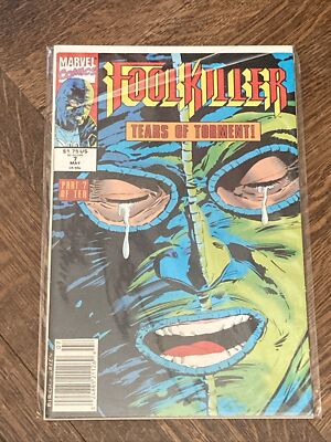 Marvel Foolkiller #7 1991 Violent Crazy COPPER AGE Bag/Board
